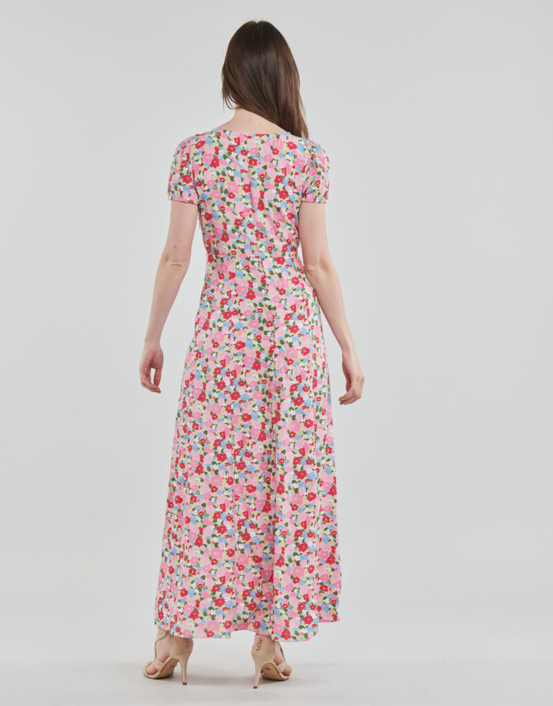 Abito Naf Naf KROSALIA R1 Rosa Abiti Lunghi Donna - 4