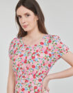 Abito Naf Naf KROSALIA R1 Rosa Abiti Lunghi Donna - 5