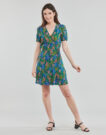 Abito corto  Naf Naf  KPRAIRIE  Multicolore -  Abiti corti Donna - 2
