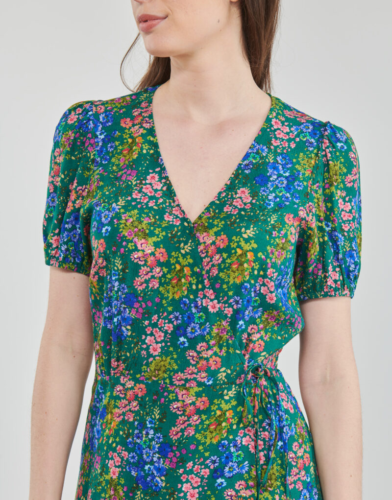 Abito corto  Naf Naf  KPRAIRIE  Multicolore -  Abiti corti Donna - 5