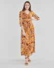 Abito   Naf Naf  KSAHARA  Giallo -   Abiti Lunghi Donna - 2