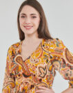 Abito   Naf Naf  KSAHARA  Giallo -   Abiti Lunghi Donna - 5
