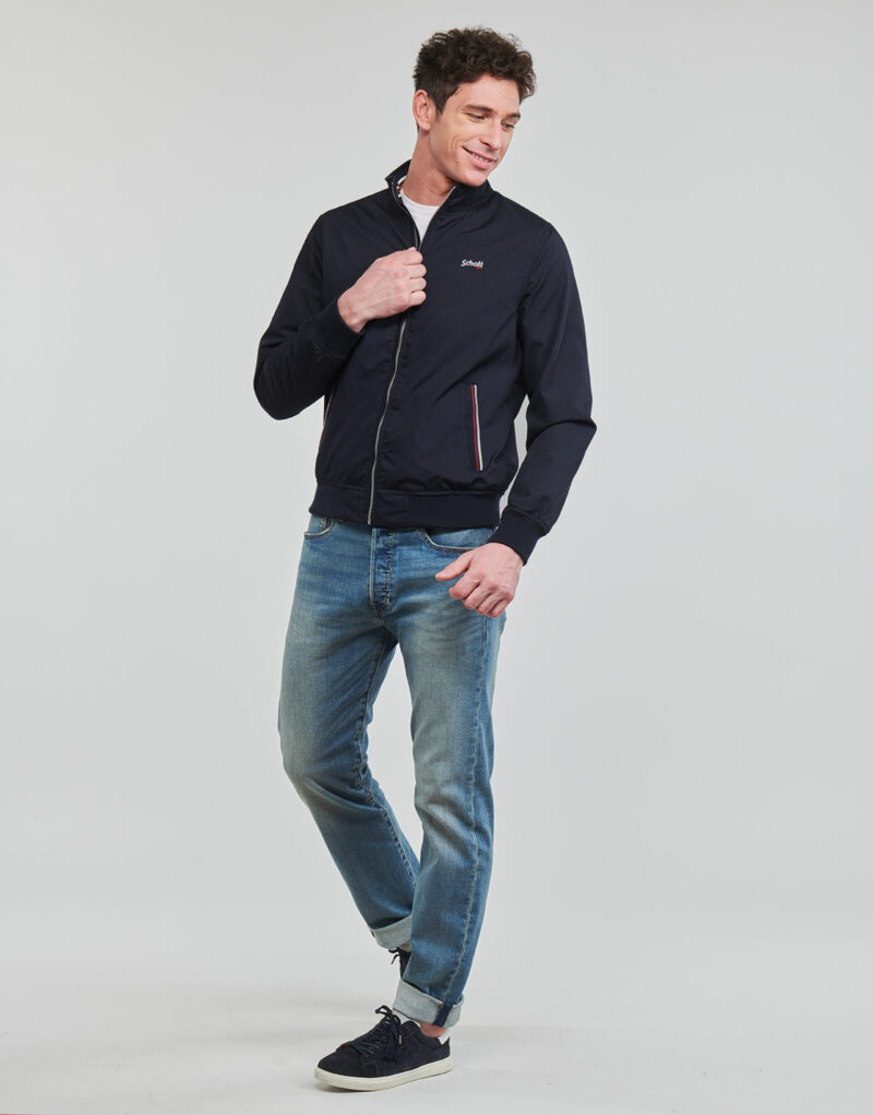 Chaqueta Schott KENTON Azul Chaquetas Hombre - 3