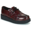 TUK Viva Low Creeper Burgundy Rosso Derby Donna