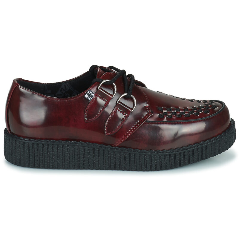 TUK Viva Low Creeper Burgundy Rouge Derby Homme - 2