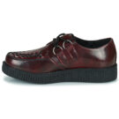 TUK Viva Low Creeper Burgundy Rouge Derby Femme - 4