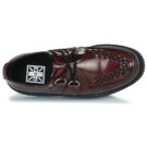 TUK Viva Low Creeper Burgundy Rouge Derby Homme - 6
