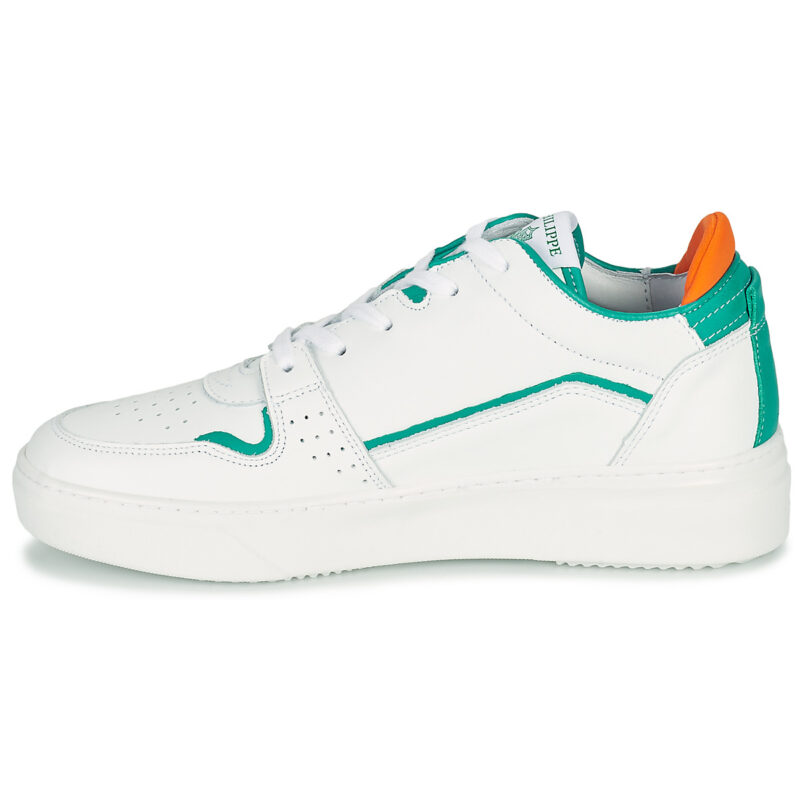 Philippe Morvan STILL Wei&szlig;e Low-Top-Sneaker f&uuml;r Damen - Gr&ouml;&szlig;e 4