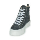 Regard NANCY V2 TOILE GRIGIO Grigio Sneakers alte Donna - 3