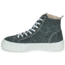 Regard NANCY V2 TOILE GRIGIO Grigio Sneakers alte Donna - 4