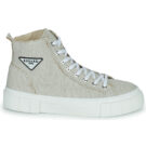 Regard NANCY V7 TOILE MALI CALIZA Beige Sneakers alte Donna - 2
