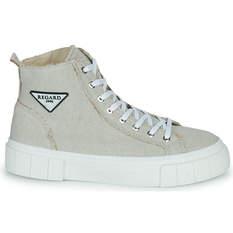 Regard NANCY V7 TOILE MALI CALIZA Beige Sneakers alte Donna - 2