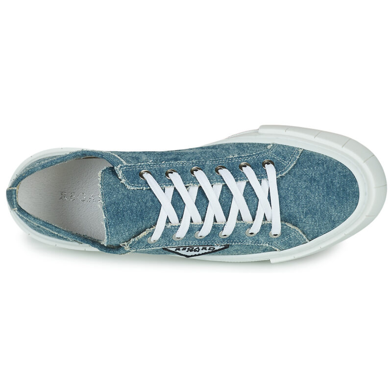 Regard NICE V2 TOILE JEAN Blu Sneakers basse Donna - 6