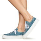 Regard NICE V2 TOILE JEAN Blu Sneakers basse Donna - 8