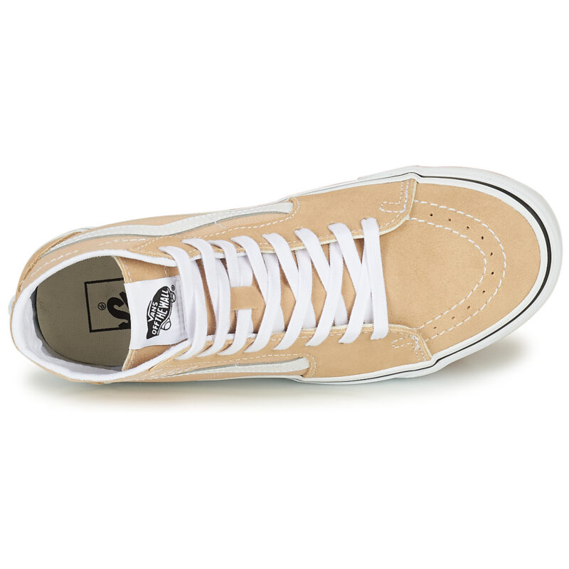 Vans SK8-Hi Tapered Beige Sneakers alte Donna - 6