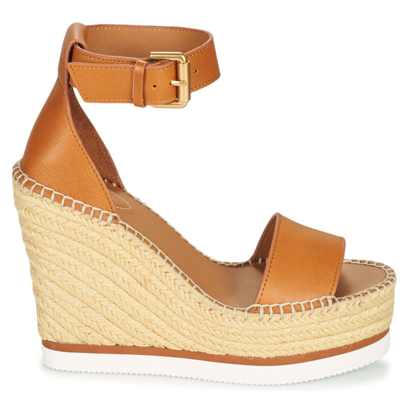 See by Chlo&eacute; GLYN SB26152 Braune Espadrilles Damen - Gr&ouml;&szlig;e 2