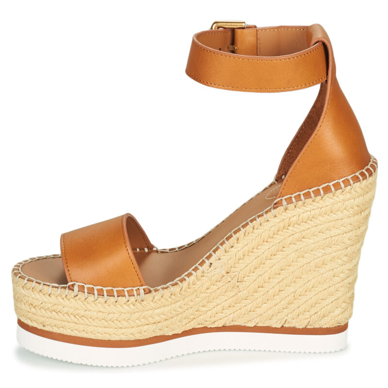 See by Chlo&eacute; GLYN SB26152 Braune Espadrilles Damen - Gr&ouml;&szlig;e 4