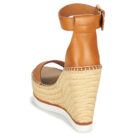 See by Chlo&eacute; GLYN SB26152 Braune Espadrilles Damen - Gr&ouml;&szlig;e 5