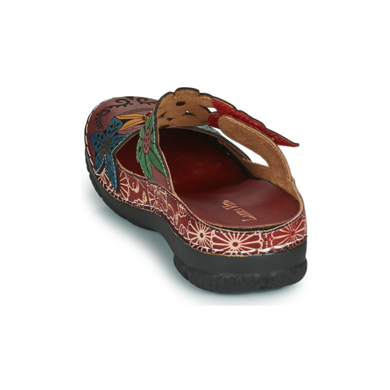 Laura Vita IDCELETTEO 0322 Rosso Zoccoli Donna - 5