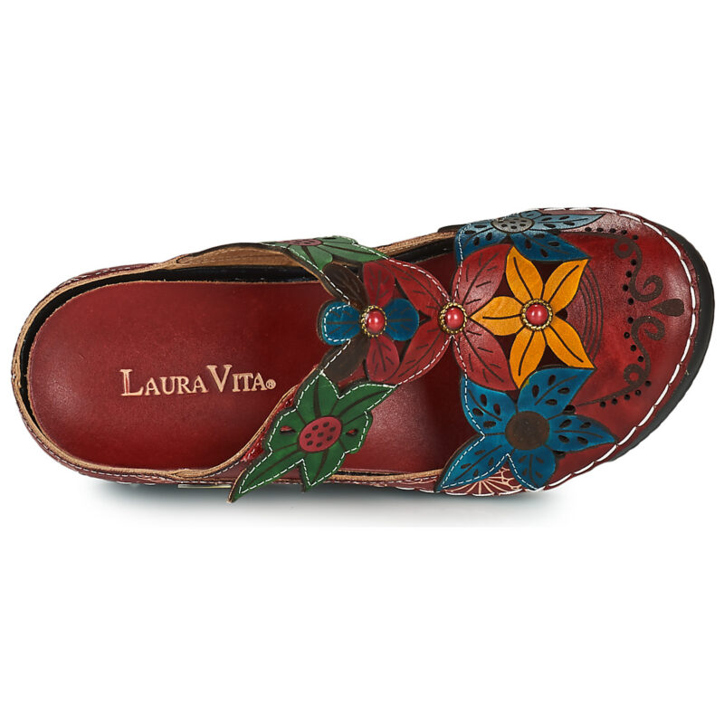 Laura Vita IDCELETTEO 0322 Rosso Zoccoli Donna - 6
