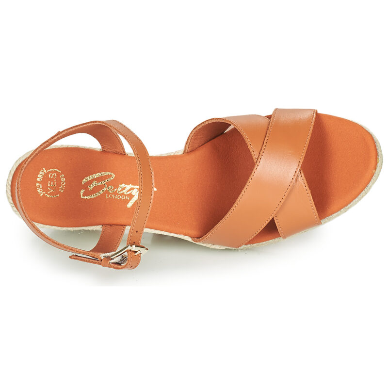 Betty London TONGA Marrone Espadrillas Donna - 6