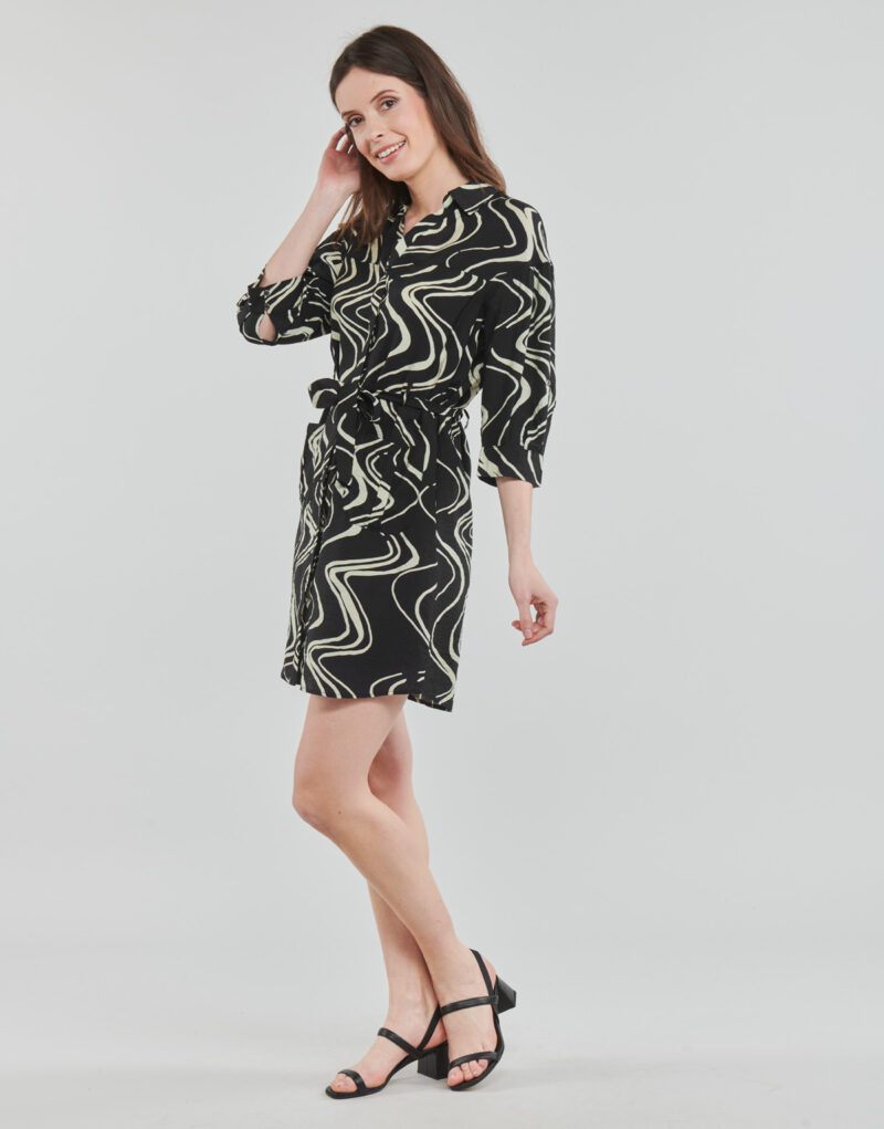 Abito corto Vila VILIZETTE Nero Abiti corti Donna - 3