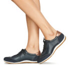 Geox D VEGA Blau Damen Sneaker niedrig - 8