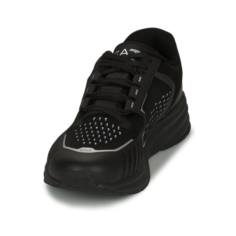 Emporio Armani EA7 NEW RUNNING V4 Black Men's Sneakers - 3