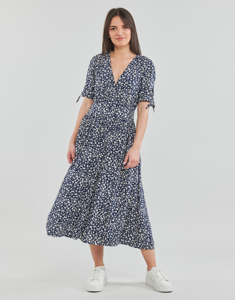 Abito Deeluxe GLORIA RO W Blu Abiti Lunghi Donna - 2