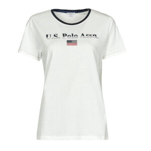 T-shirt  U.S Polo Assn.  LETY 51520 CPFD  Bianco -  T-shirt maniche corte Donna