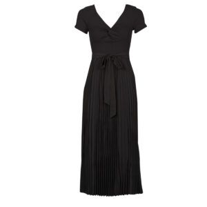 Abito   Guess  OFF SHOULDER ERYNN DRESS  Nero -   Abiti Lunghi Donna