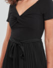 Abito Guess OFF SHOULDER ERYNN DRESS Nero Abiti Lunghi Donna - 5