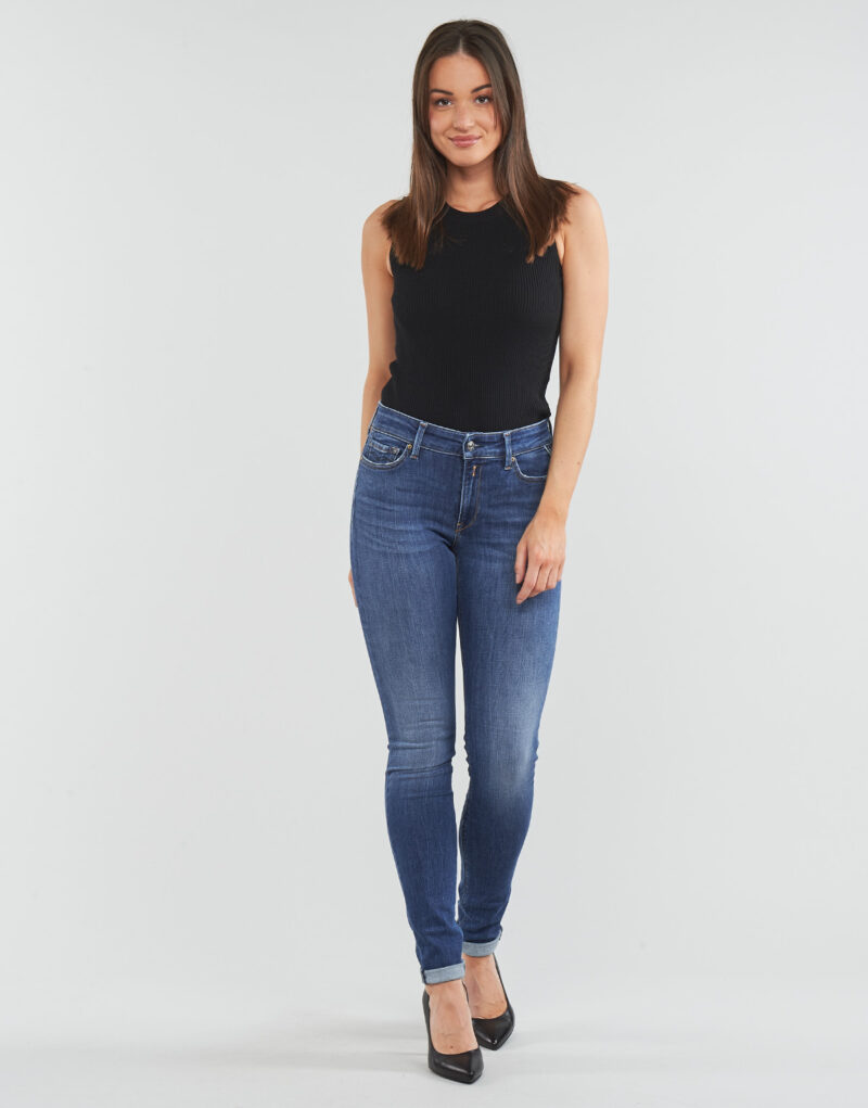 Jeans skynny  Replay  WHW689  Blu -   Jeans skynny Donna - 2