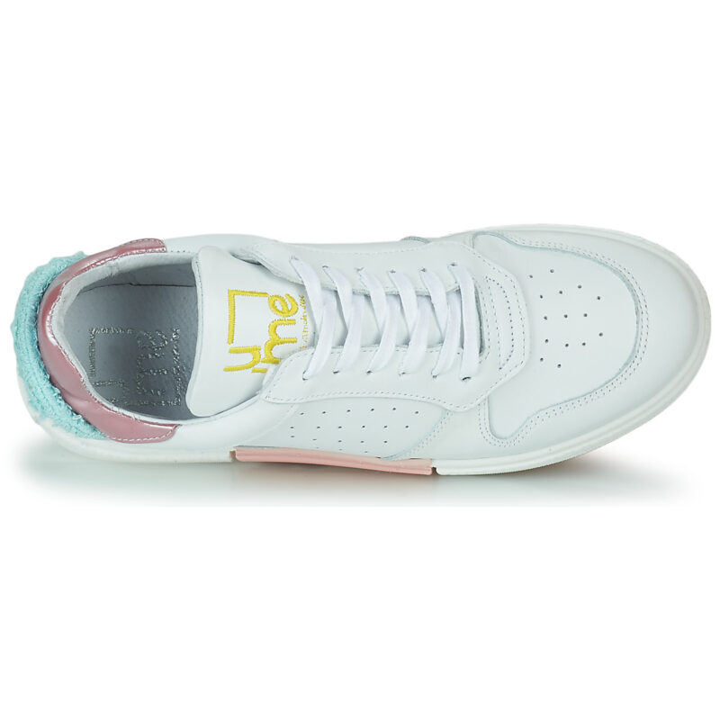 Un Matin d'Et&eacute; BIRDIE White Women's Low Sneakers - 6