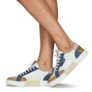 Un Matin d'Et&eacute; BRIE Blu Sneakers basse Donna - 8