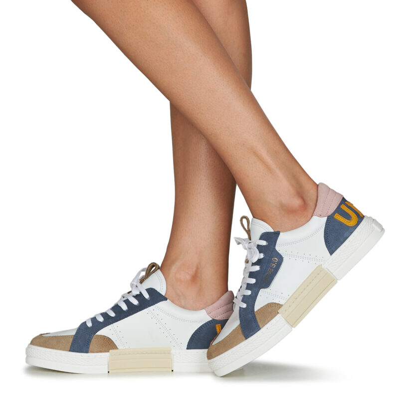 Un Matin d'Et&eacute; BRIE Blu Sneakers basse Donna - 8