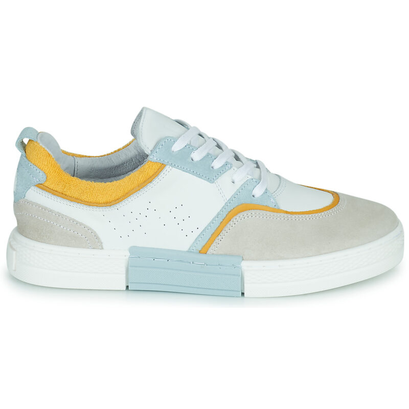 Un Matin d'Et&eacute; BILLIE Yellow Women's Low Sneakers - 2