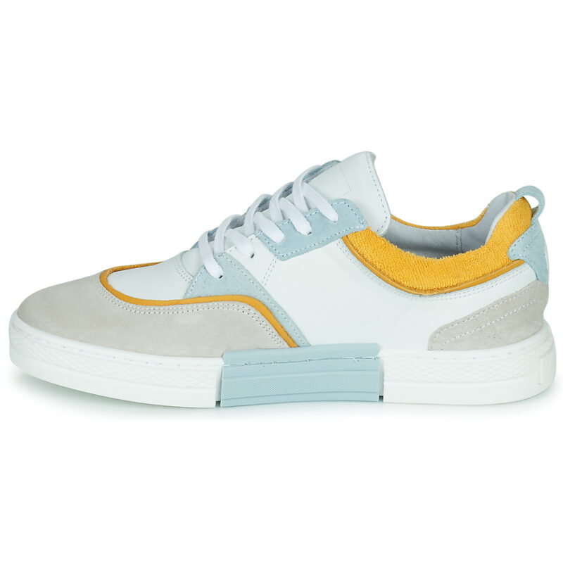 Un Matin d'Et&eacute; BILLIE Yellow Women's Low Sneakers - 4