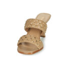MICHAEL Michael Kors AMELIA MULE Beige Women's Slipper - 3