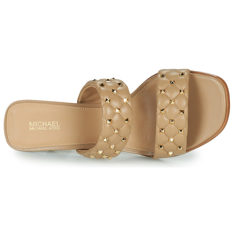 MICHAEL Michael Kors AMELIA MULE Beige Women's Slipper - 6
