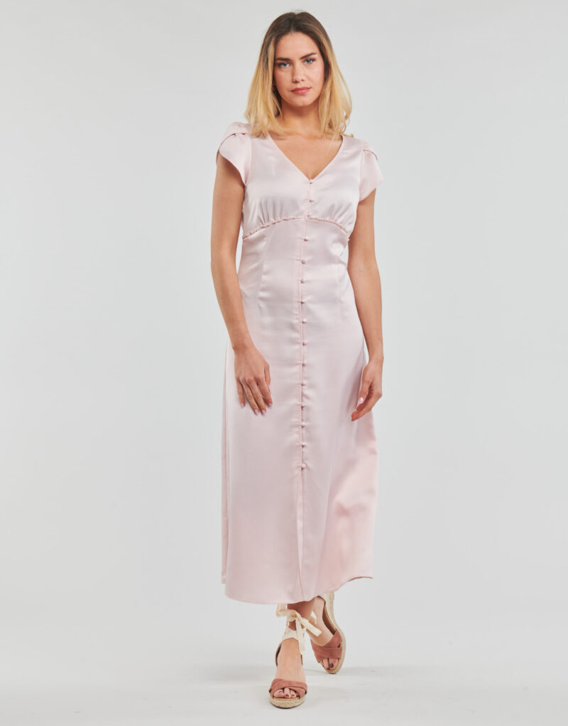 Naf Naf Kleid KLUDIVINE Rose Lange Kleider Damen - 2