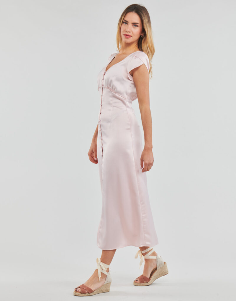 Naf Naf Kleid KLUDIVINE Rose Lange Kleider Damen - 3