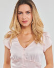 Naf Naf Kleid KLUDIVINE Rose Lange Kleider Damen - 5