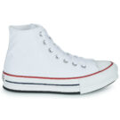 Converse Chuck Taylor All Star EVA Lift Foundation Hi Bianco Sneakers Bambino - 2