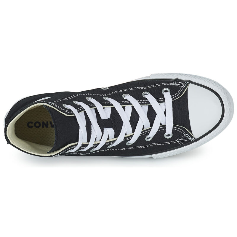 Converse Zapatillas Chuck Taylor All Star EVA Lift Foundation Hi negras para ni&ntilde;os - 6