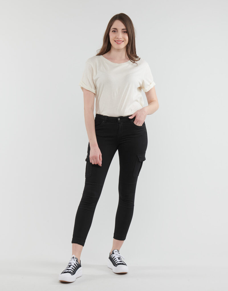 Pantalone Cargo  Only  ONLMISSOURI  Nero -   Pantalone Cargo Donna - 2