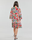 Abito corto Derhy TREILLIS FLOWER Multicolore Abiti corti Donna - 3