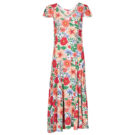 Short dress Derhy TREILLIS FLOWER Multicolor Short dresses Women - 1