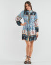 Abito corto Derhy INDIAN BORDER Multicolore Abiti corti Donna - 2