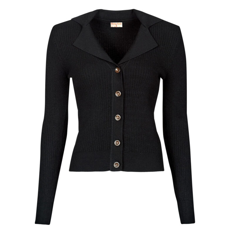Gilet / Cardigan Moony Mood LAUREANE Nero Gilet / Cardigan Donna - 1